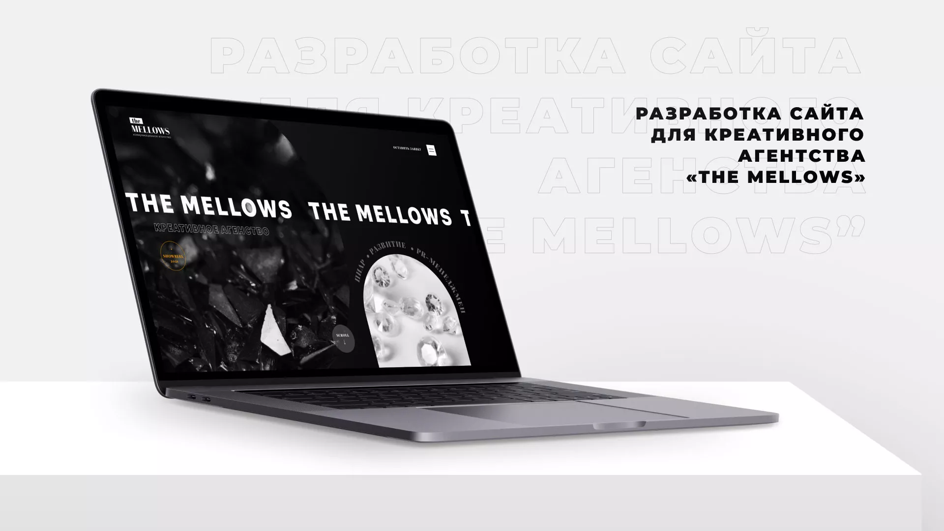 Разработка сайта креативного агентства «The Mellows» в Орлове