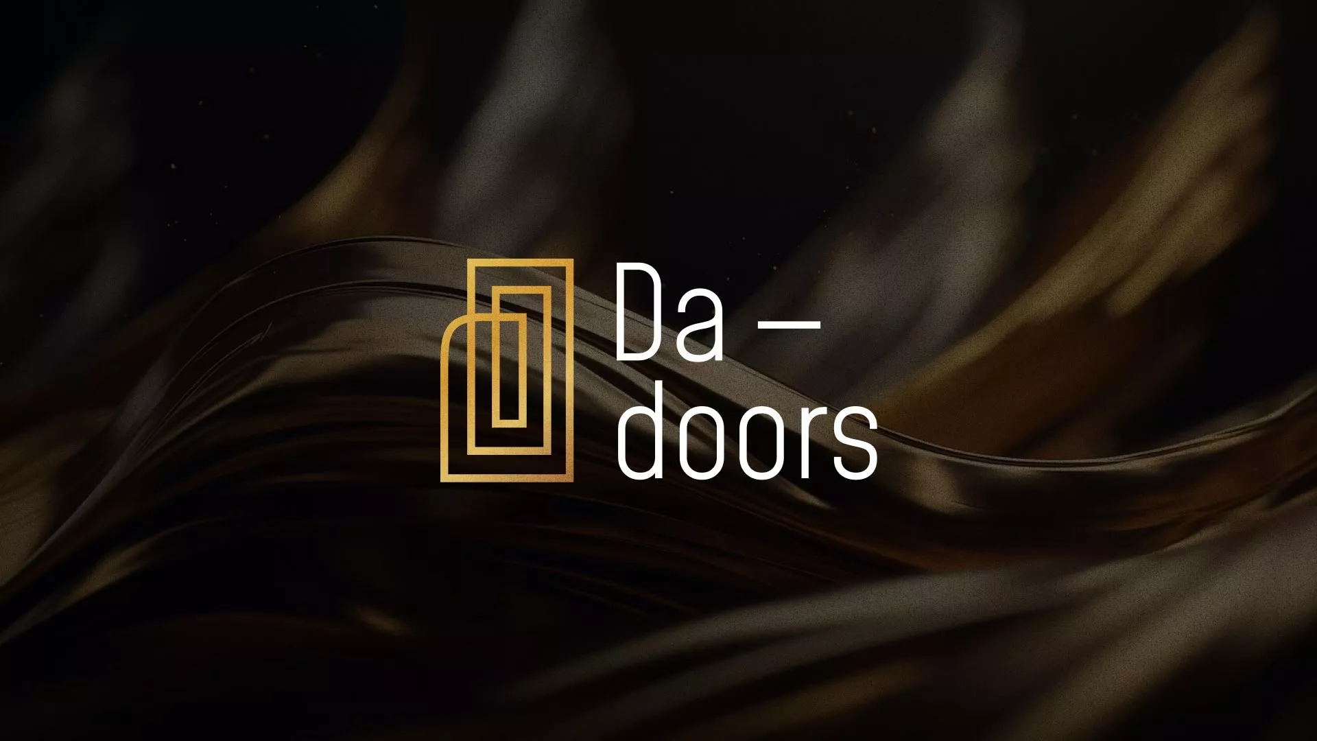 Разработка логотипа для компании «DA-DOORS» в Орлове